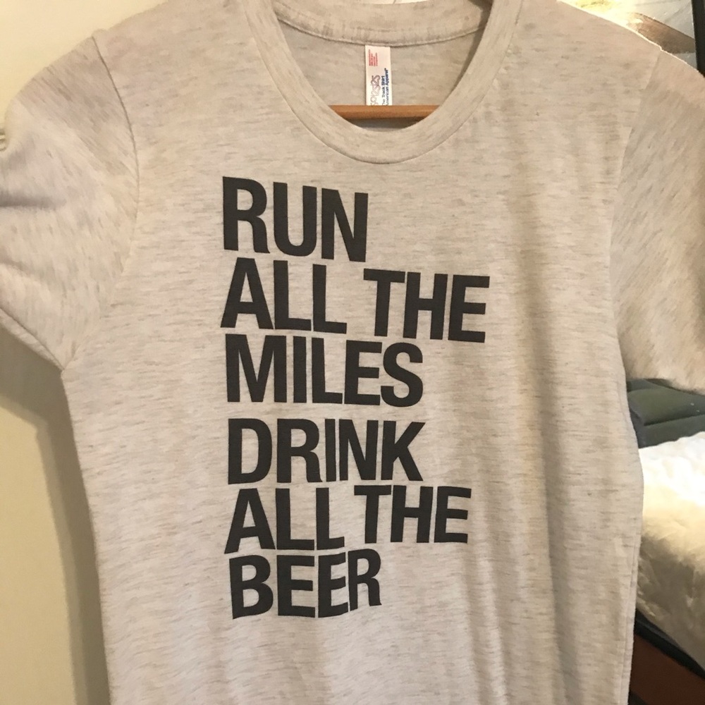Sarah Marie Design Studio shirt Run Beer